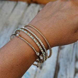 Premier Designs Band of Gold set